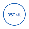 Одноразовая биоразлагаемая бумажная миска для супа емкостью 350 мл icon