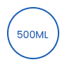 Одноразовая биоразлагаемая бумажная салатница емкостью 500 мл icon