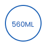 Одноразовая разлагаемая упаковочная бумажная миска емкостью 560 мл icon