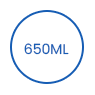 Одноразовая разлагаемая упаковочная бумажная миска емкостью 650 мл icon