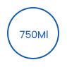 Одноразовая биоразлагаемая прямоугольная бумажная миска емкостью 750 мл icon
