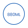 Одноразовая биоразлагаемая прямоугольная бумажная миска емкостью 880 мл icon